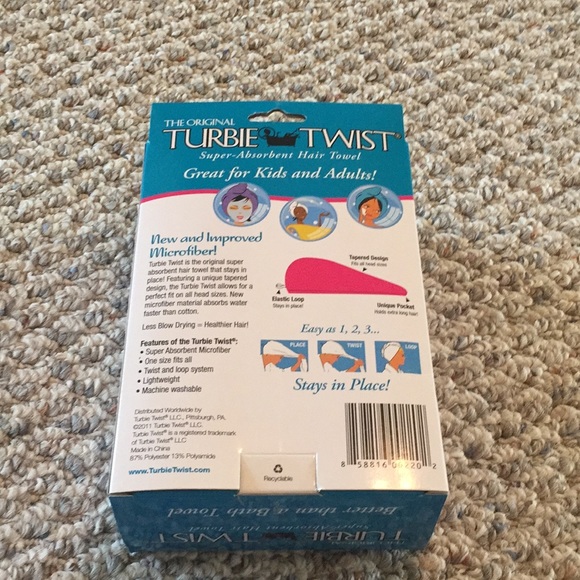 Turbie twist hair towels - Picture 2 of 3